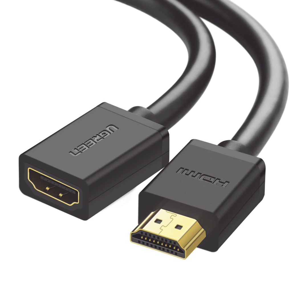 Cable Extensor HDMI de 1 Metro (3.28 Pies) / 4K@60Hz / 3D / HDR / Macho a Hembra / Núcleo de Cobre Estañado / Transmisión Estable - UGREEN 10141