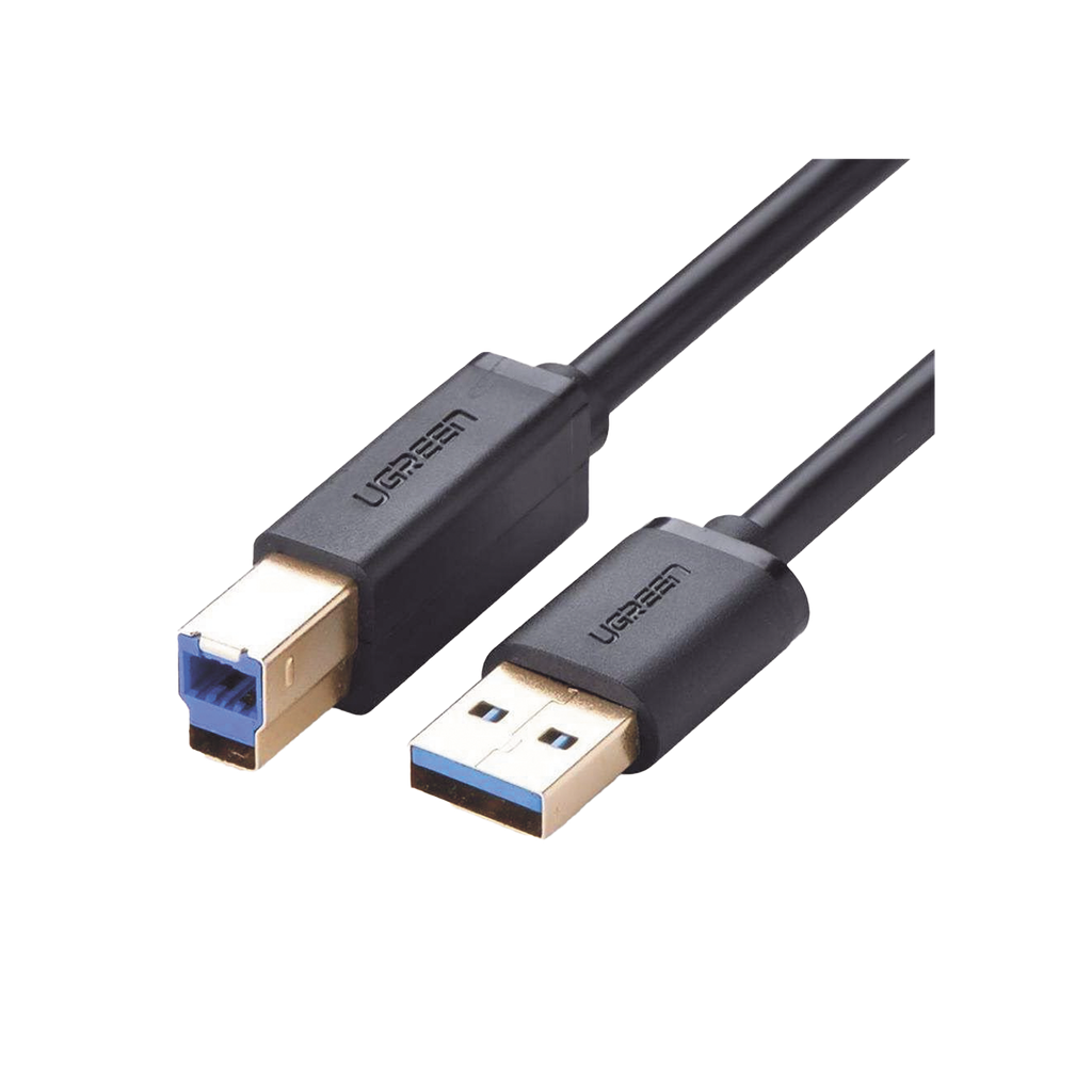 Cable USB-A 3.0 macho a USB-B macho / Ideal para Impresora, Escáner, Pianos, Barras de sonido, etc. / Plug & Play / Compatibilidad Universal / 2 metros - UGREEN 10372