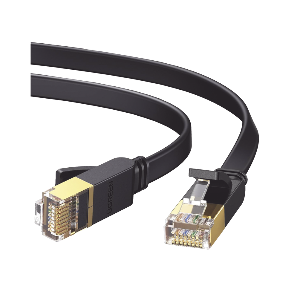 [11260] Cable Ethernet Plano Cat7 U/FTP 10 Gigabit 600MHz 1 Metro (3.28 Pies)