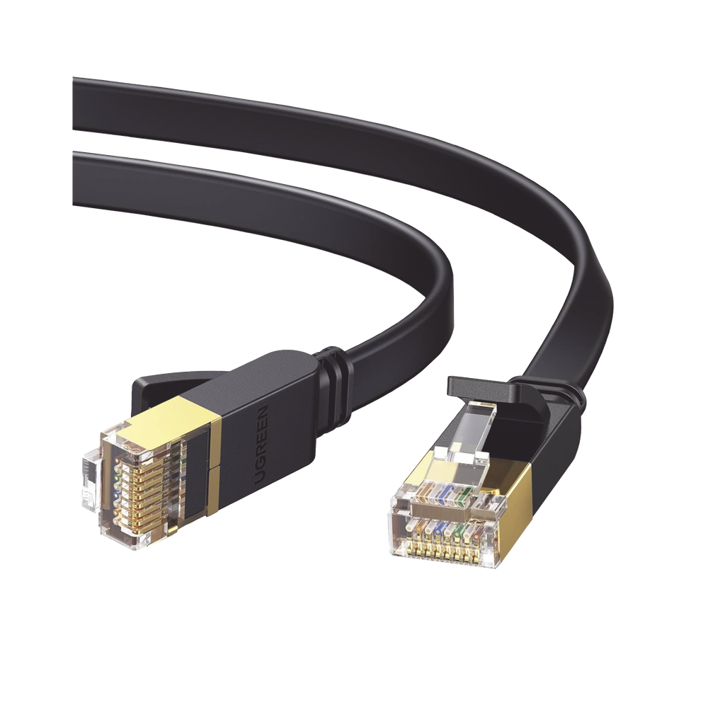 [11261] Cable Ethernet Plano Cat7 U/FTP 10 Gigabit 600MHz 2 Metros (6.56 Pies)