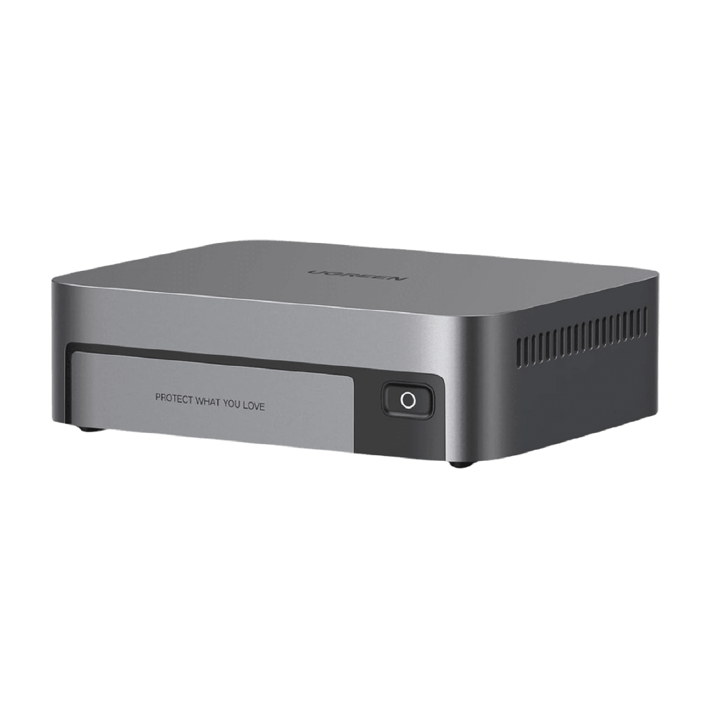 NAS UGREEN NASync DXP480T Plus / Intel Core i5-1235U 10 Nucleos / 4 Ranuras SSD M.2 NVMe PCIe 4.0 y 3.0 / 10GbE Ethernet / Thunderbolt 4 40 Gbps / HDMI 8K / Memoria DDR5 Expandible hasta 64 GB