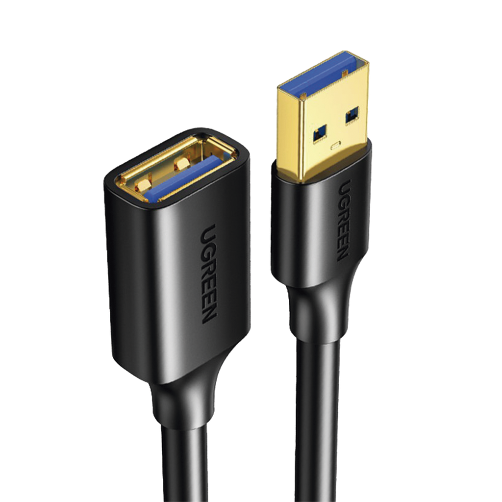 Cable Extensor USB 3.0 / 3 Metros / Macho-Hembra / 5 Gbps / Ultra Durabilidad / Núcleo de cobre estañado 28/22 AWG / Blindaje interior múltiple / Ideal para teclado, mouse , etc. - UGREEN 30127