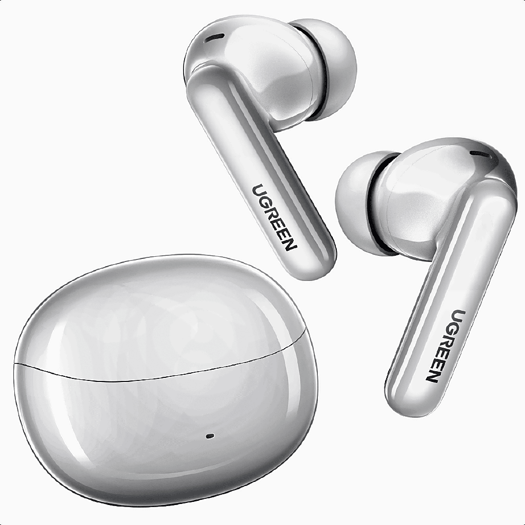 Auriculares Inalámbricos HiTune T3 Pro con Cancelación Activa de Ruido / Bluetooth 5.4 / Autonomía 30 Horas con Estuche / USB-C / Carga Rápida / AAC-SBC - UGREEN 35725