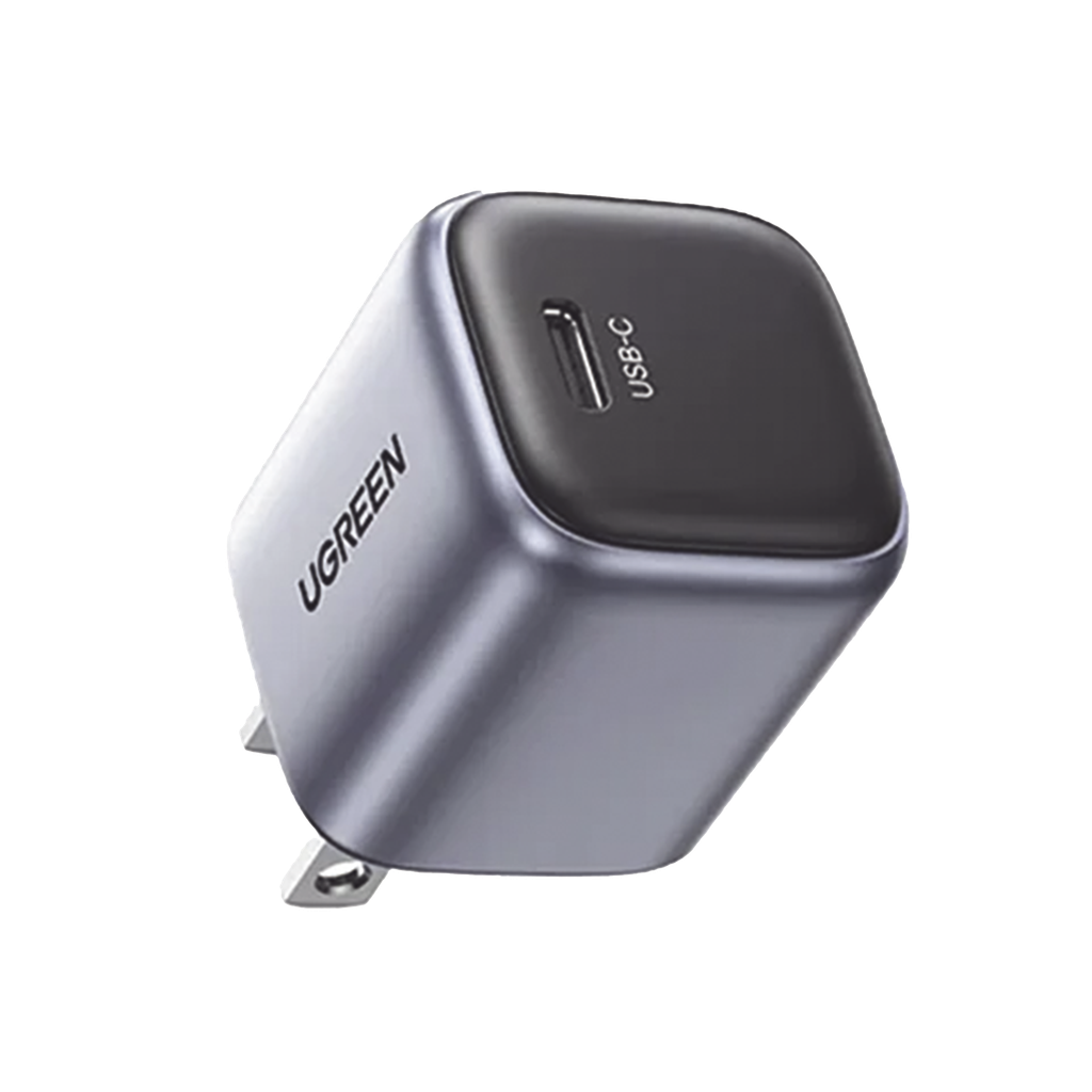 Cargador Mini de 20W | 1 USB-C de Carga Rápida | Tecnología GaN II | Carga Inteligente | Múltiple Protección | Mayor Eficiencia Energética | Tamaño Compacto. - UGREEN 55527
