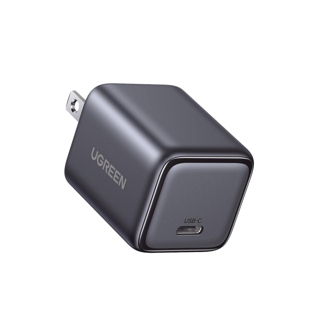 Cargador Mini de 30W | 1 USB-C de Carga Rapida | Tecnologia GaN II | Carga Inteligente | Multiple Proteccion | Mayor Eficiencia Energetica | TamaÒo Compacto.