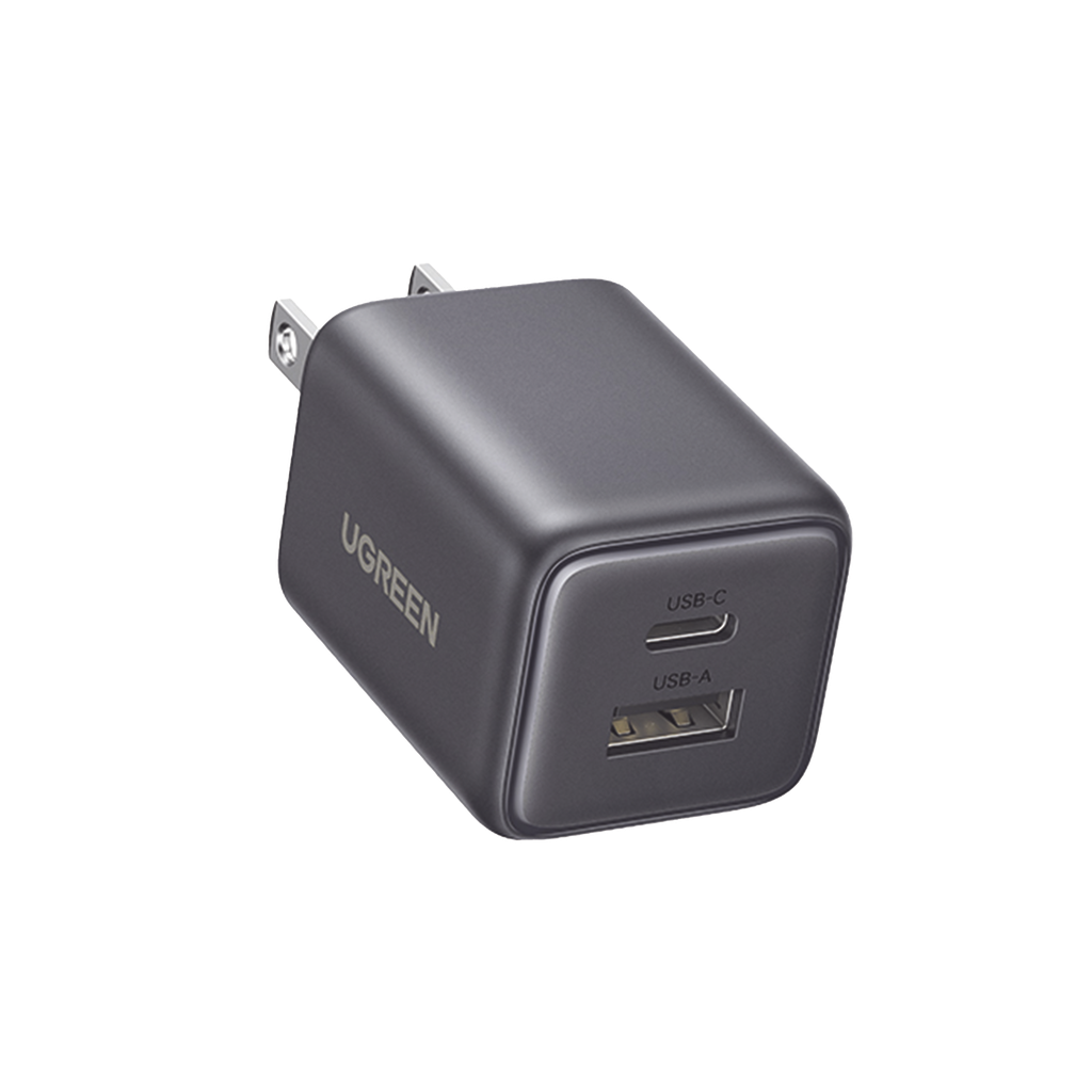 Cargador rápido GaN 1A1C de 20 W y 2 puertos - UGREEN 55533