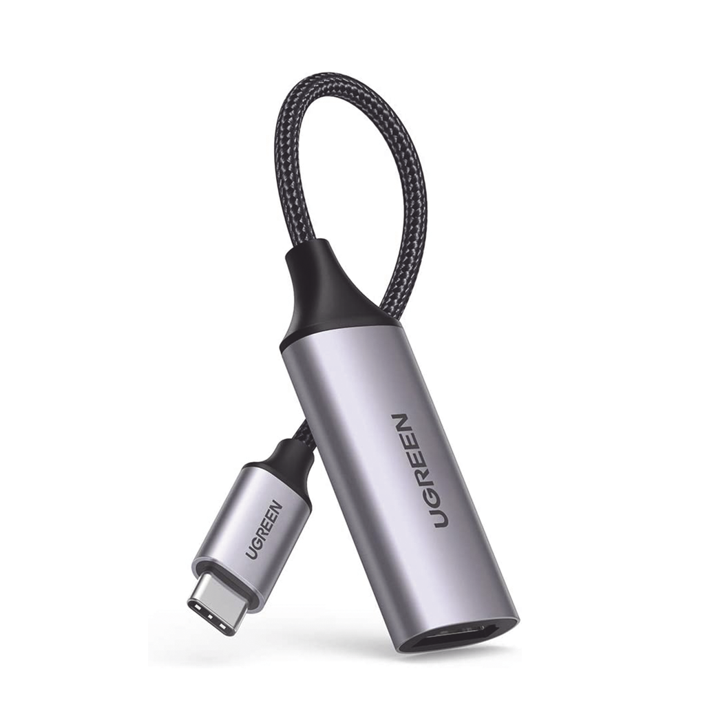 [70444] Cable Adaptador USB C a HDMI 4K@60Hz / Convertidor Thunderbolt 3 / Caja de Aluminio / HDMI V2.0 / 3D / Longitud del Cable 10 cm (3.94 Pulgadas) - UGREEN 70444