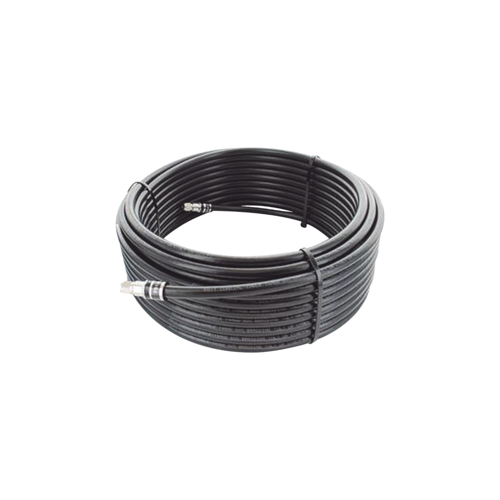 [RG-58-BNC-29] Jumper Coaxial / Tipo RG58 / Color Negro / Conectores BNC RFB11062ST / 29 Metros (95.14 Pies)