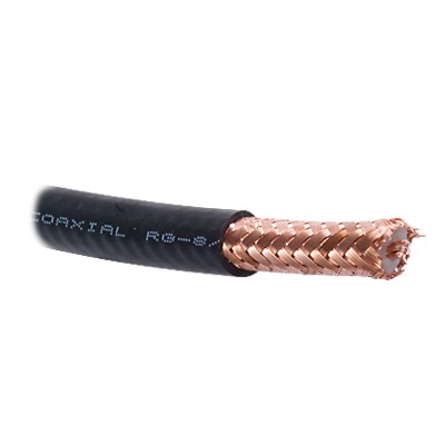 Cable Coaxial / RG8 / 305 Metros (1000 Pies) / 50 OHMS / 4.1 dB / Malla de Cobre al 97 % / Hecho en MÈxico / Intemperie