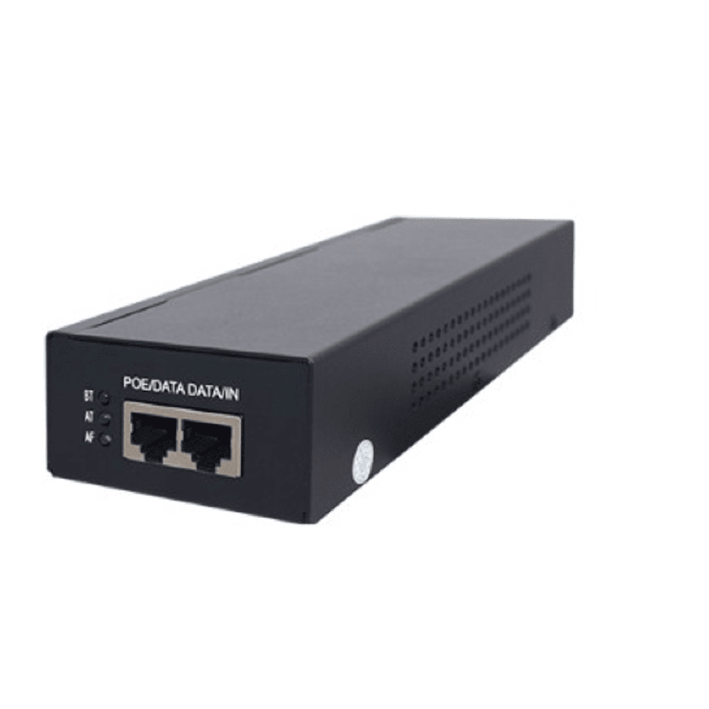 INYECTOR POE 802.3BT 90W 2.5GBPS COMPATIBLE AF/AT/BT MONTABLE PARED