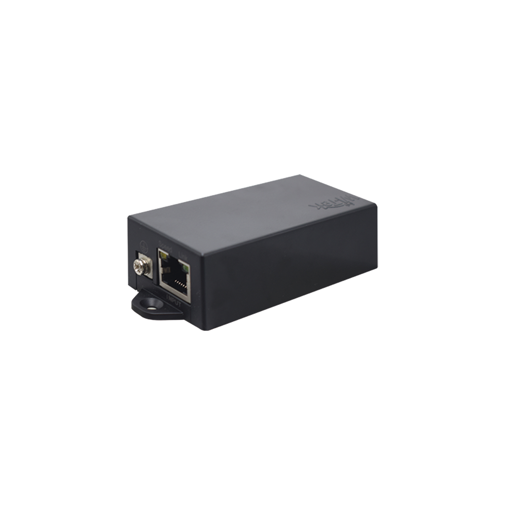 Convertidor PoE / Entrada PoE 802.3 af/at / Salida PoE 24V pasivo / Conexion plug and play / Alcance de hasta 100 metros Solo en PoE estandarizado / Aplicaciones Enlaces Inalambricos