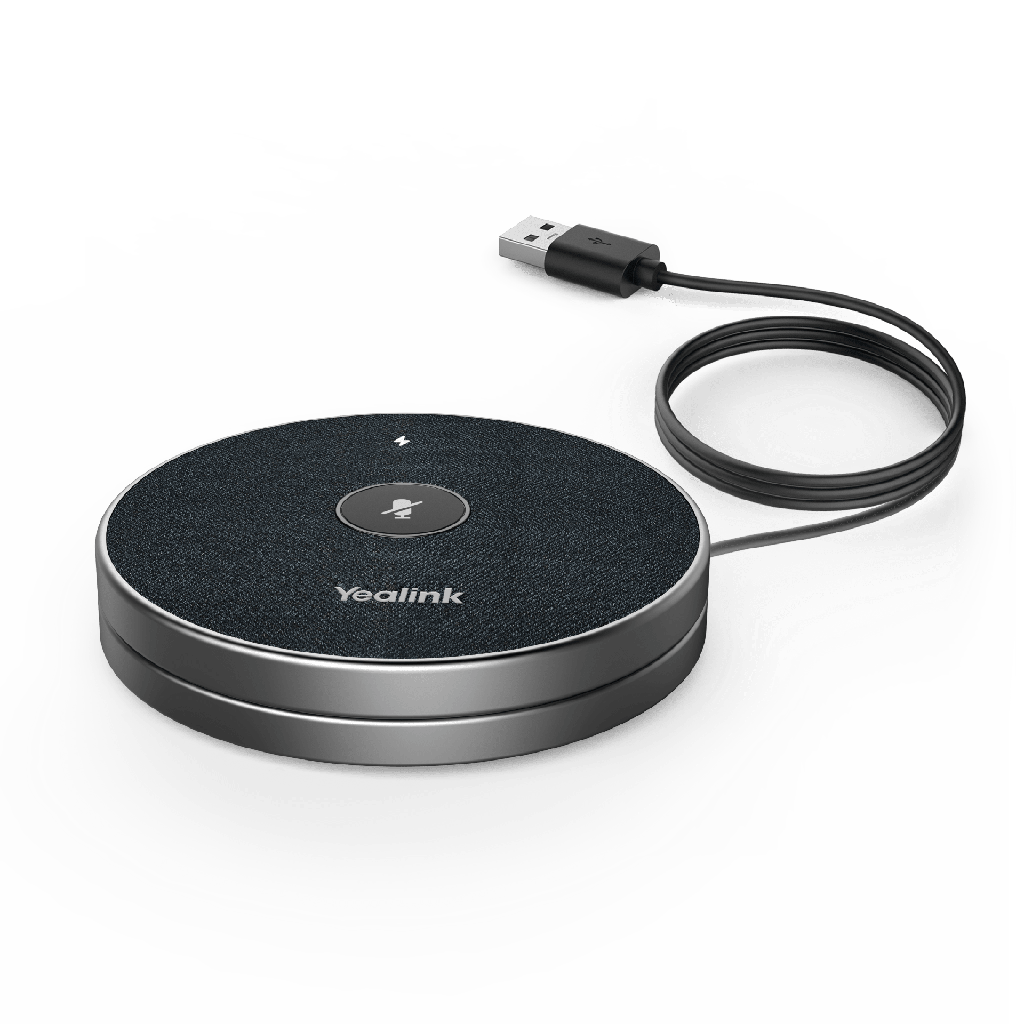 Microfono de Videoconferencia VCM-36W de Yealink con Tecnologia Yealink Full Duplex y Cancelacion de Eco/Acustica