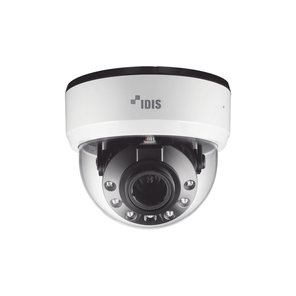 Camara domo IP de 2 megapixeles (1080p) | Audio bidireccional | Alarma I / O | PoE | IR Led 20m | ONVIF | Dia / noche | MicroSD | CODEC INTELIGENTE