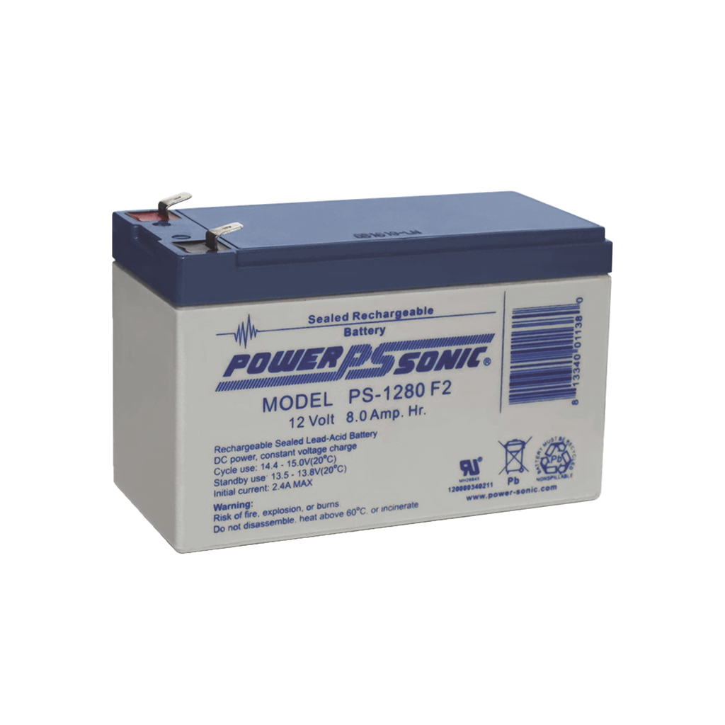 Bateria 12V, 8AH, Para Respaldo, Tecnologias AGM/VRLA, 5 AÒos Vida √ötil, Terminales F2, Reconocida UL