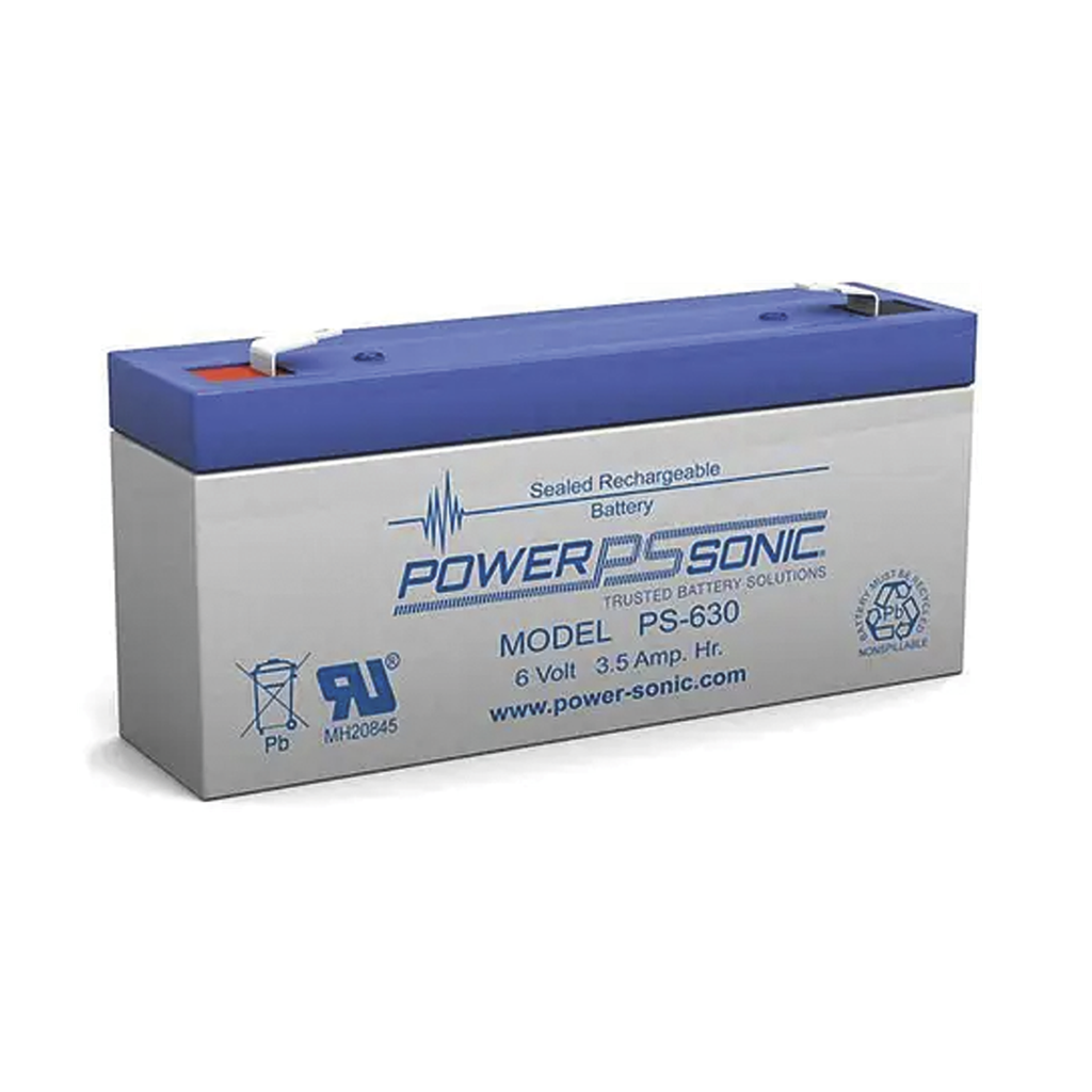 Bateria 6V, 3.50AH, Para Respaldo, Tecnologias AGM/VRLA, 5 AÒos Vida √ötil, Terminales F1, Reconocida UL