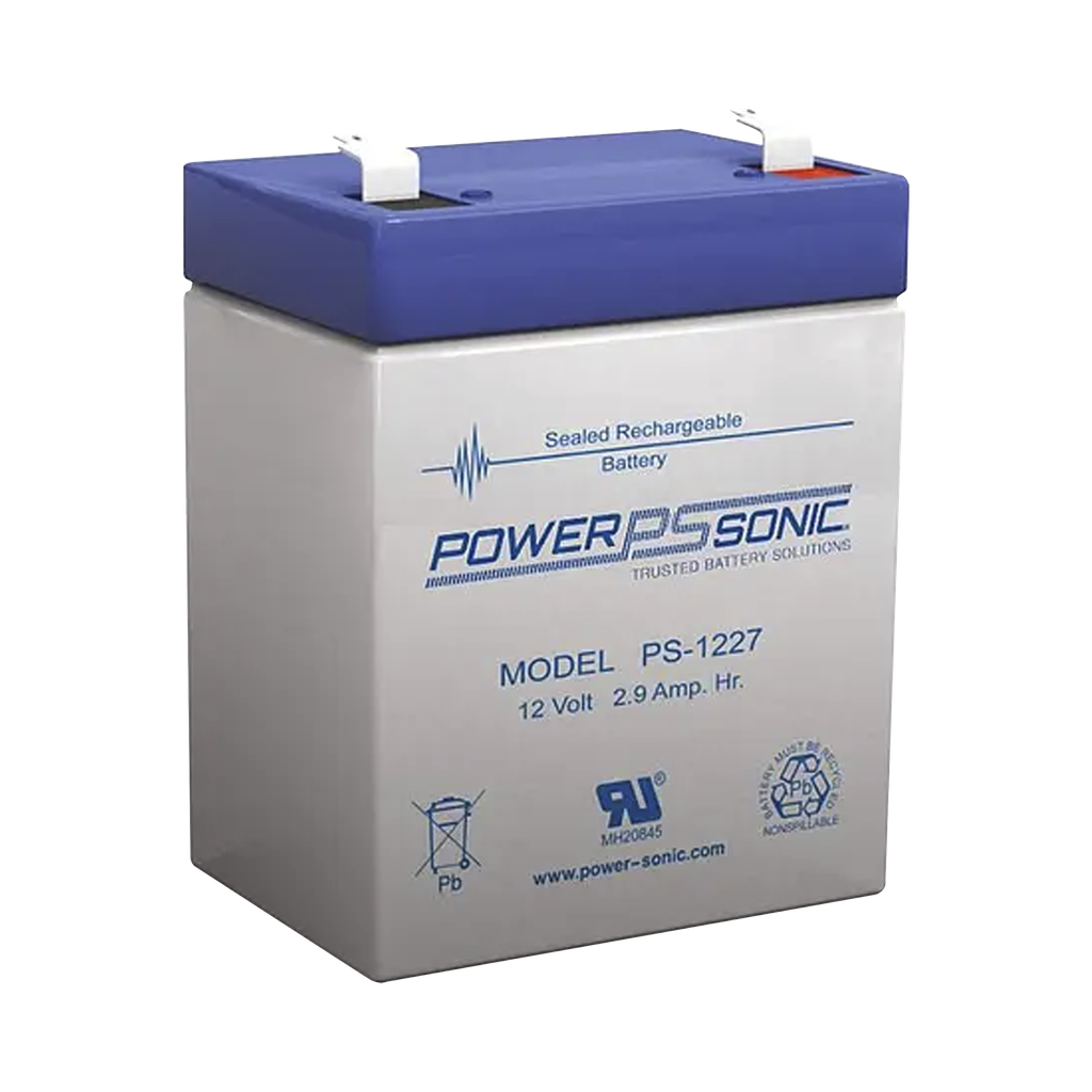 Bateria 12V, 2.9AH, Para Respaldo, Tecnologias AGM/VRLA, 5 AÒos Vida √ötil, Terminales F1, Reconocida UL