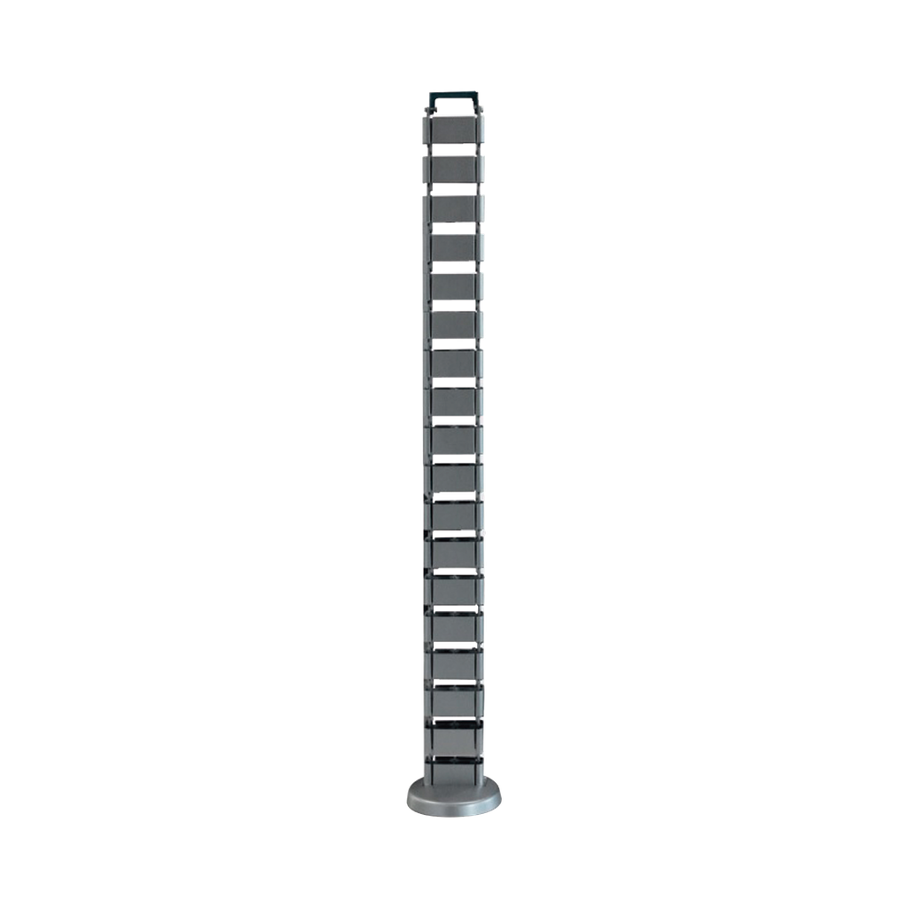 Organizador de Cables Vertical Articulado, Ideal para Llevar los Cables del Piso a Mesa o a la Cubierta del Escritorio de Manera Segura