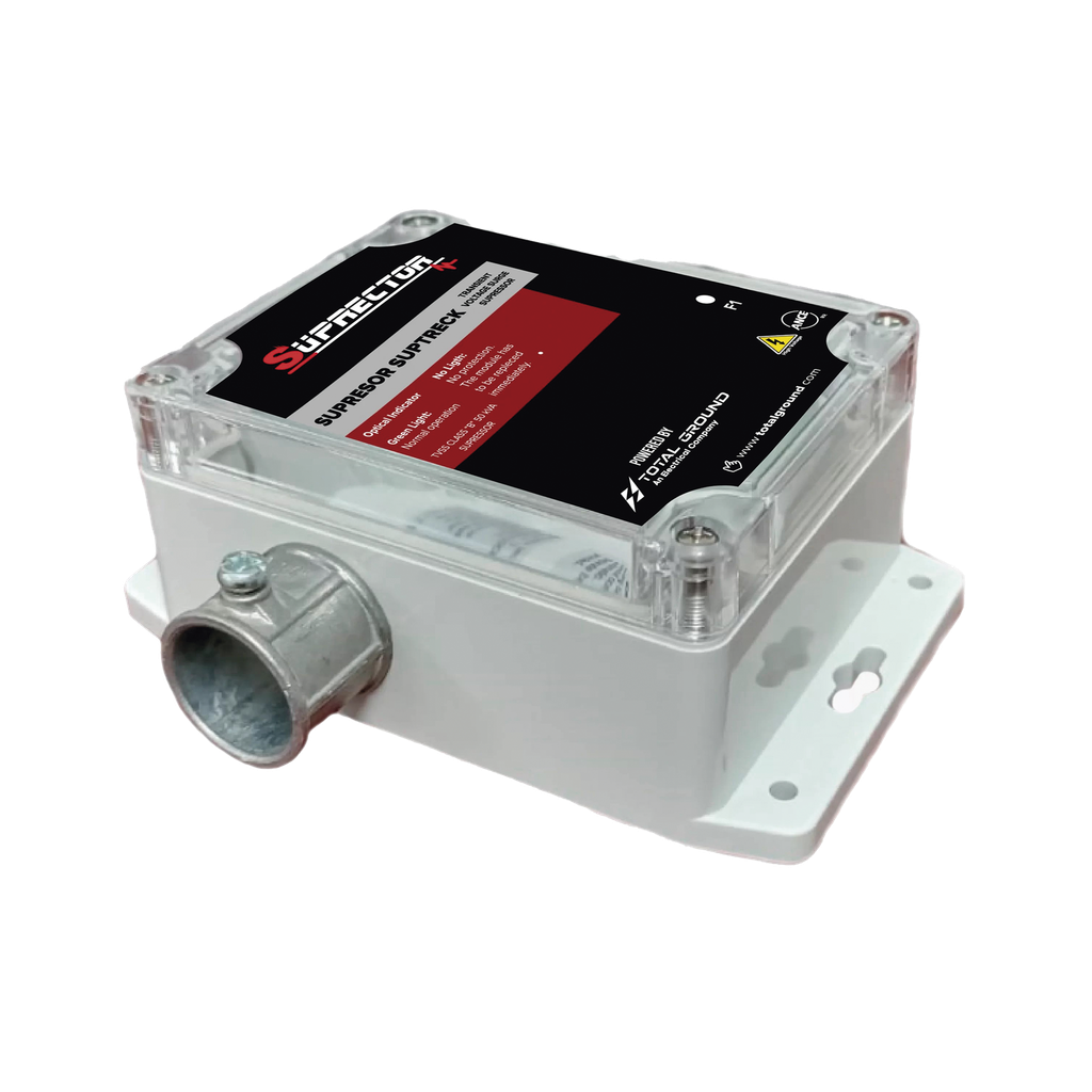Supresor de Trasientes  Clase B con voltaje de operacion 220 Vca, 2 fases, 50 KA