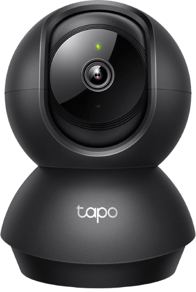 Cámara de Seguridad Interior Wi-Fi 360°, 1080p Full HD, Visión Nocturna 12 m, Detección IA Personas y Llanto de Bebé, Audio Bidireccional, Compatible Alexa y Google Home, Almacenamiento microSD 512 GB - TP-LINK TAPO-C201