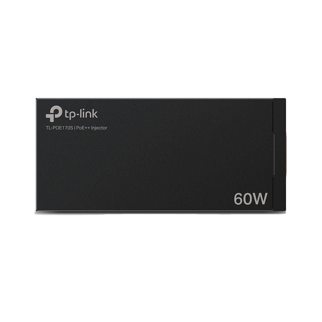Inyector PoE++ (60W) / Gigabit 802.3 af/at/bt / 2 puerto 10/100/1000 Mbps / Plug and Play / Fuente alimentación Integrada
