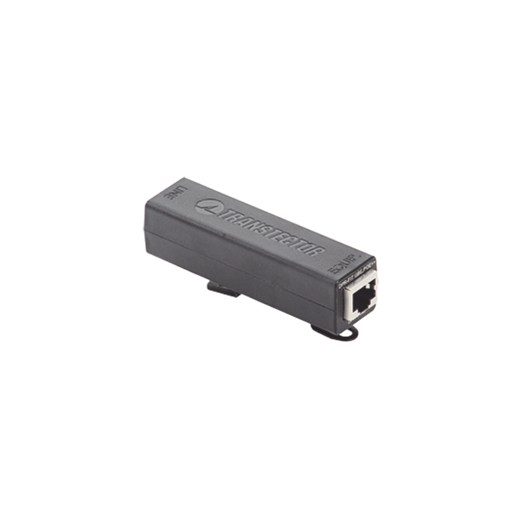 Protector PoE Modular Interior / Tecnología Híbrida SASD-GDT / 100W PoE++ / RJ45 / Montaje Rack DIN / Respuesta - TRANSTECTOR DPR-F140