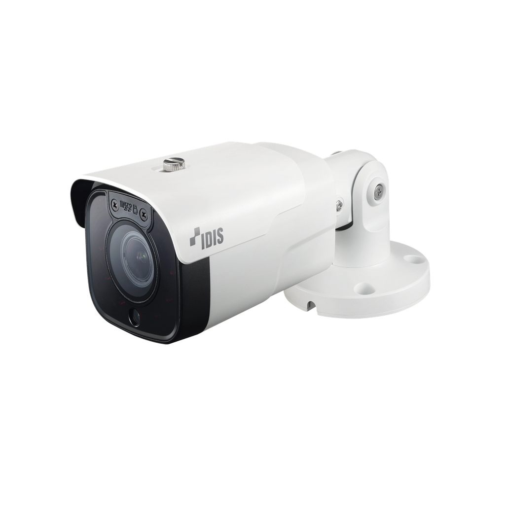 Camara Bala IP de 5 Megapixeles | Calefactor Interconstruido | Entrada y Salida de Alarma | IK10 | Exterior IP67 | IR 30 m | Lente Motorizado 3 mm - 13.5mm | ICR Dia y Noche | MicroSD Hasta 512GB | WDR Real 120dB | Cumple con NDAA