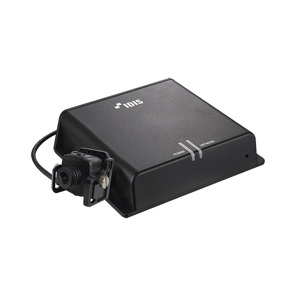 Camara IP Pinhole 2MP | Ideal para Cajeros Automaticos | Lente Fijo 2.5mm| Interior| Entrada/Salida de Audio y Alarma | WDR 120dB