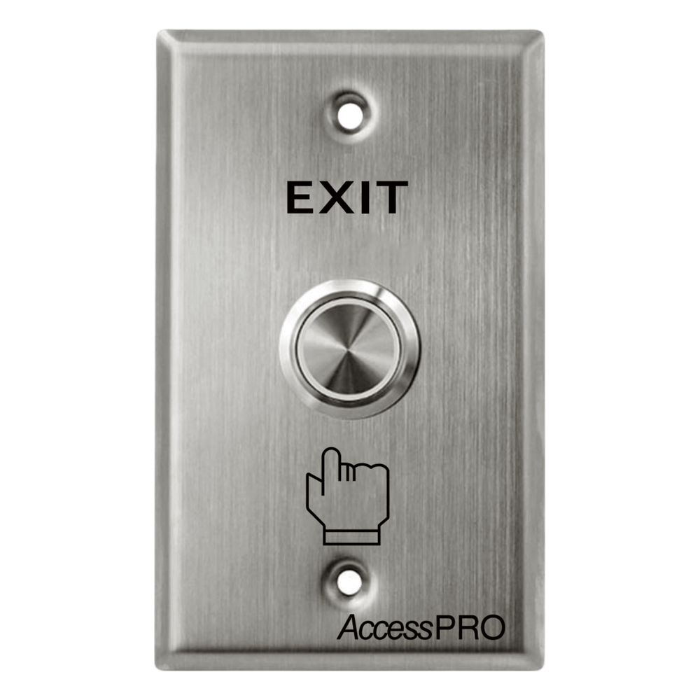[APB-87022D] Botón de Cabeza Plana ACCESSPRO APB-87022D – Exterior IP66
