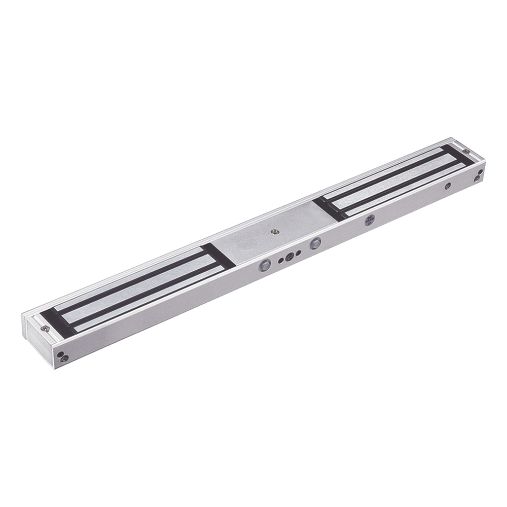 [MAG1200NDLED] Chapa Magnética Doble para Aplicación en Puertas de Doble Hoja. 1200 Lbs(x 2). LED - ACCESSPRO MAG1200NDLED