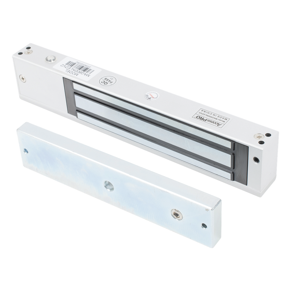 Chapa magnética 600 lbs con LED Ultra-brillante ACCESSPRO MAG600NLEDV2