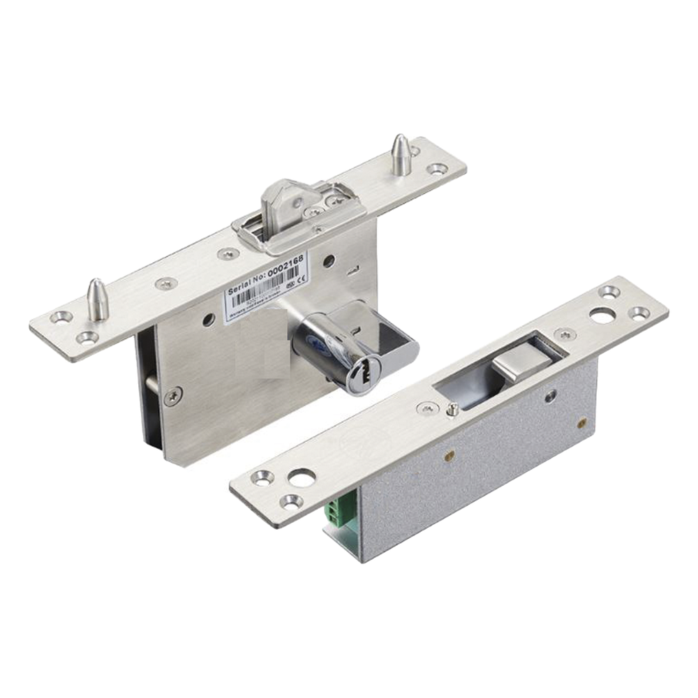 Cerradura Eléctrica para Puertas Corredizas Tipo Gancho Apertura con Llave Ambos L - ACCESSPRO PROEB230C