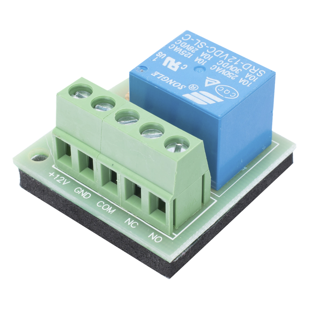 [PRORELAY] Módulo de relevador 12 VCC con salida NO/NC/COM 3A ACCESSPRO PRORELAY