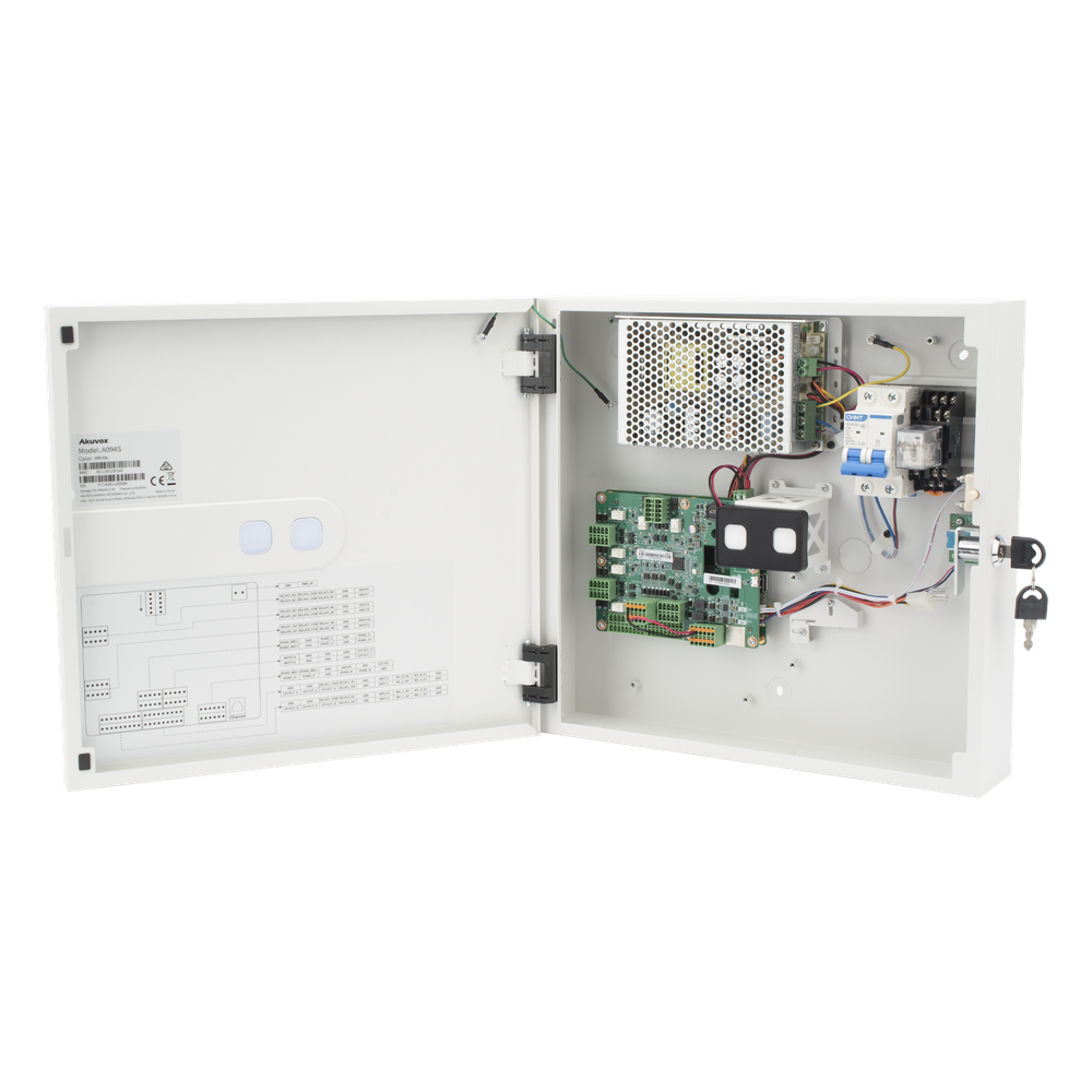 [A094S] Controlador de Acceso para 4 Puertas Administrable 100 % en la Nube Compatible con - AKUVOX A094S