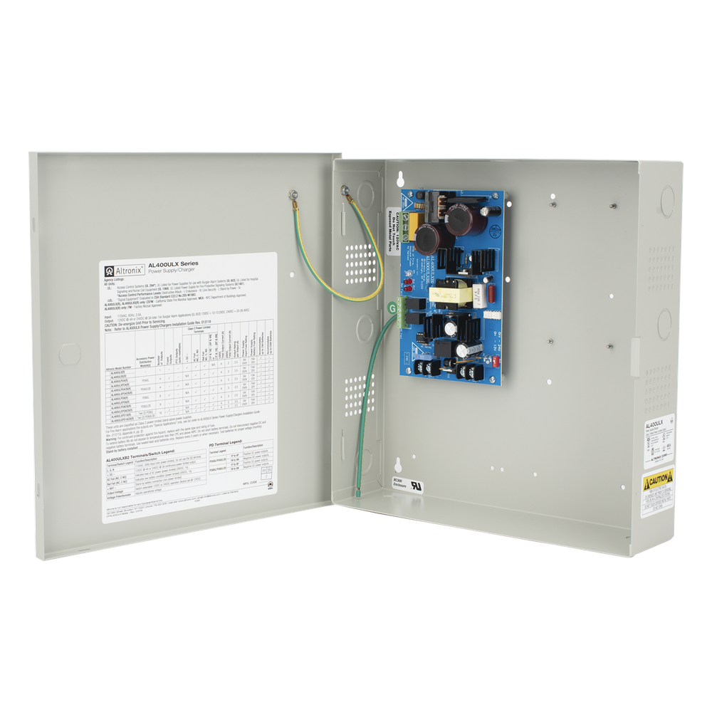 [AL-400-ULX] Fuente de Poder, 13.8 Vcc, 7 A, 96.6 W, Entrada 115 Vca, Regulación Electrónica, D - ALTRONIX AL400ULX
