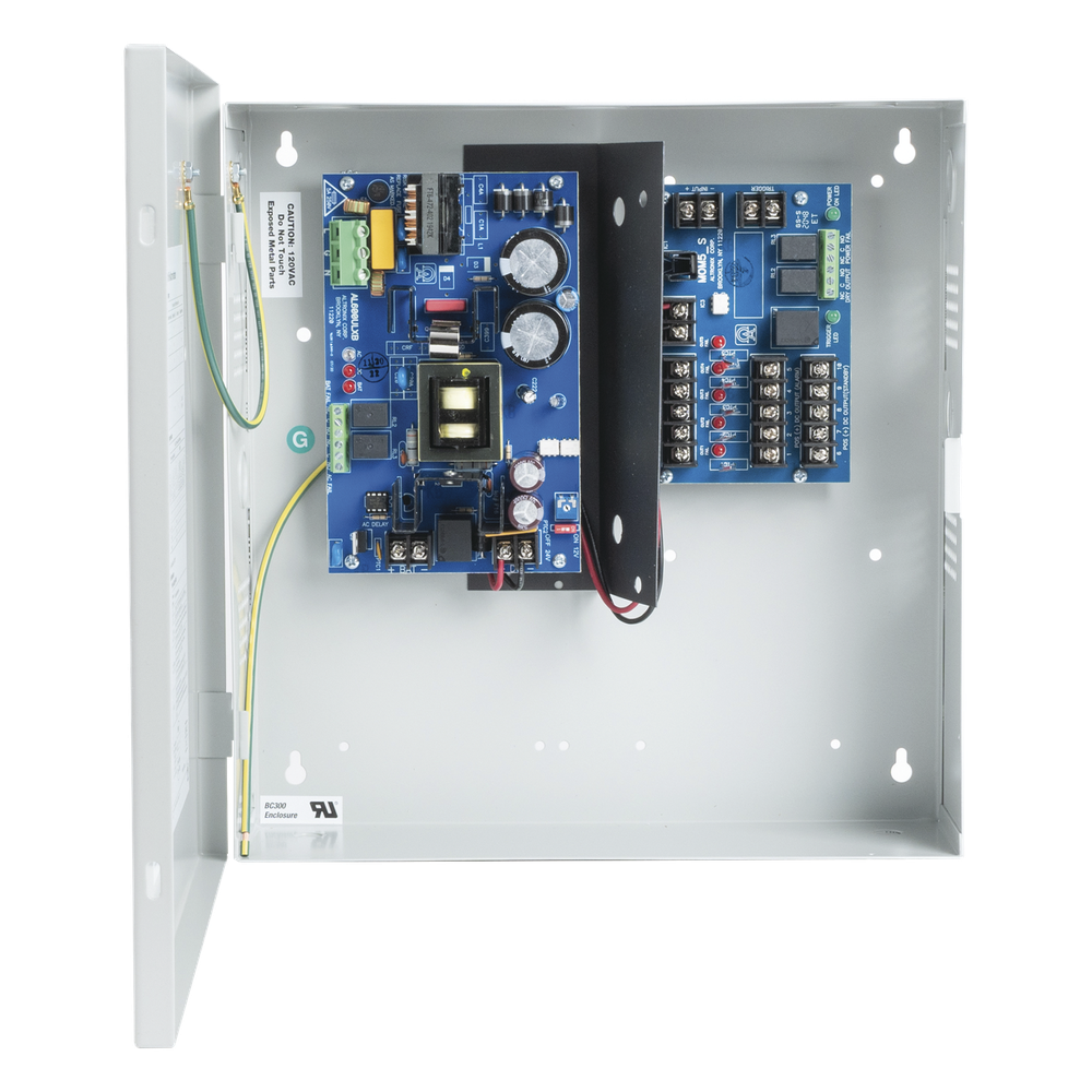 [AL-600-ULM] Fuente de Poder con Respaldo, 12 o 24 Vcc, 6 A, 72 W, 5 Salidas, Entrada 115 Vca, - ALTRONIX AL600ULM
