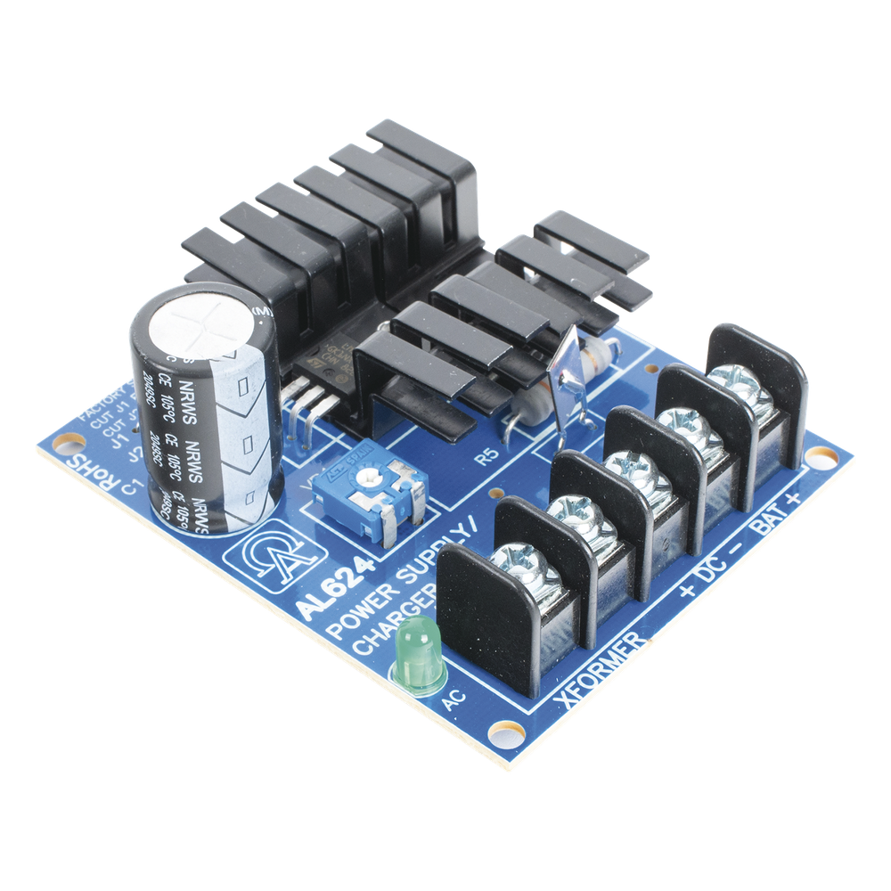 Fuente de Poder con Respaldo ALTRONIX AL-624 – 6 o 12 o 24 Vcc