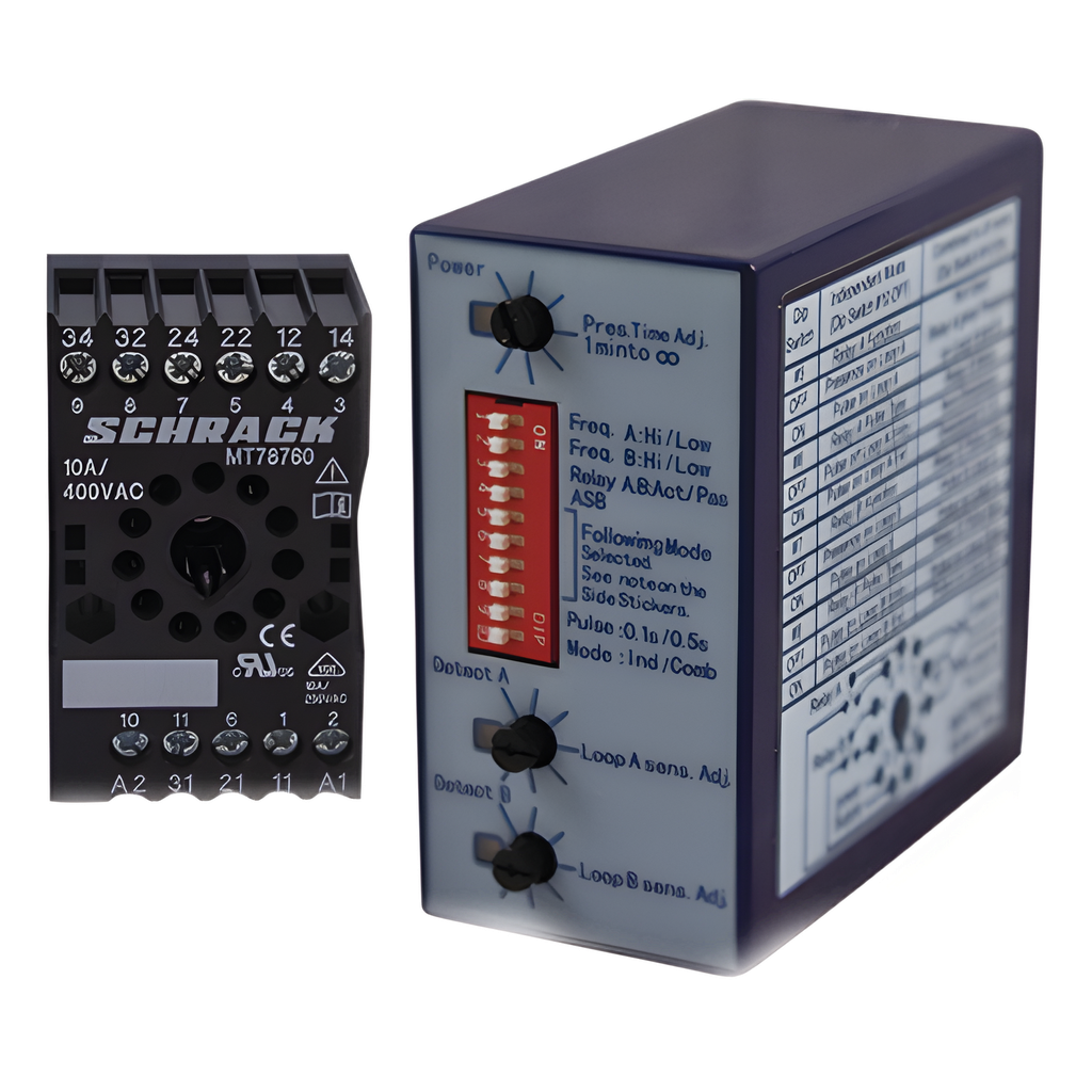 [10-MATRIX-D-1224] Sensor de Masa para Barreras de Dos Canales Ideal para Accesos Vehiculares - BEA 10MATRIXD1224
