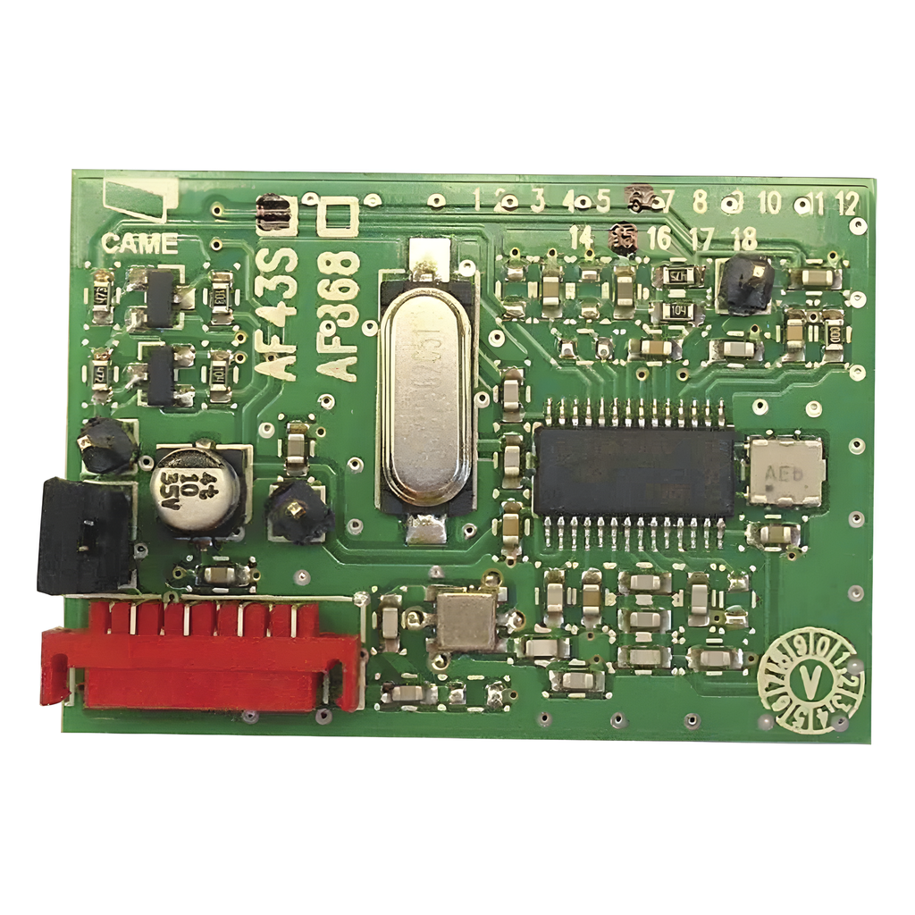 [001-AF-43S] Receptor Inalámbrico.frecuencia de 433.92 Mhz - CAME 001AF43S