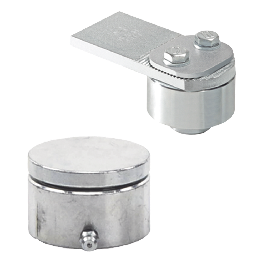 [1080-0415-001] 85m + 87M Kit de Bivelo y Tejuelo Medianos para Puertas de Hasta 450 Kg - COMUNELLO 10800415001