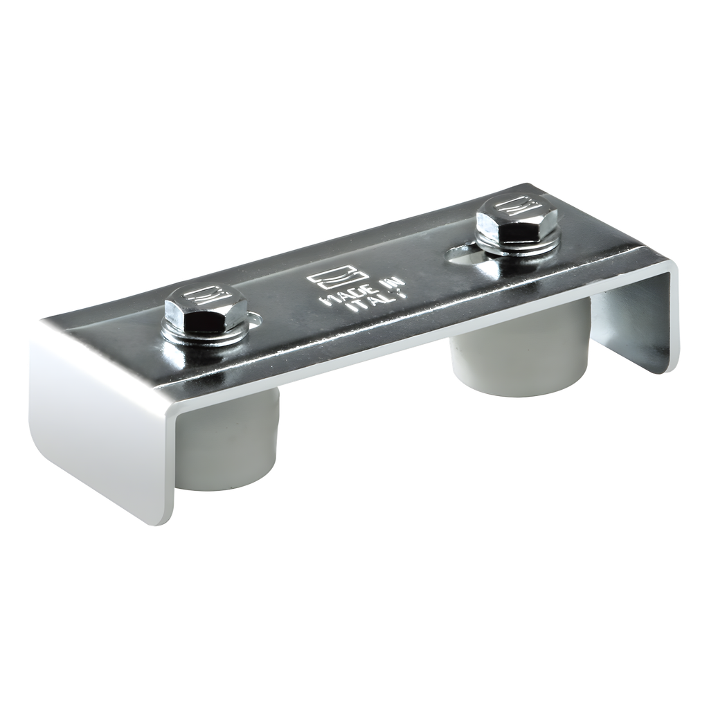 [1130-5005-001] Placa Guía Ajustable para Puertas Corredizas Ajustable de 30 Mm a 60 Mm - COMUNELLO 11305005001
