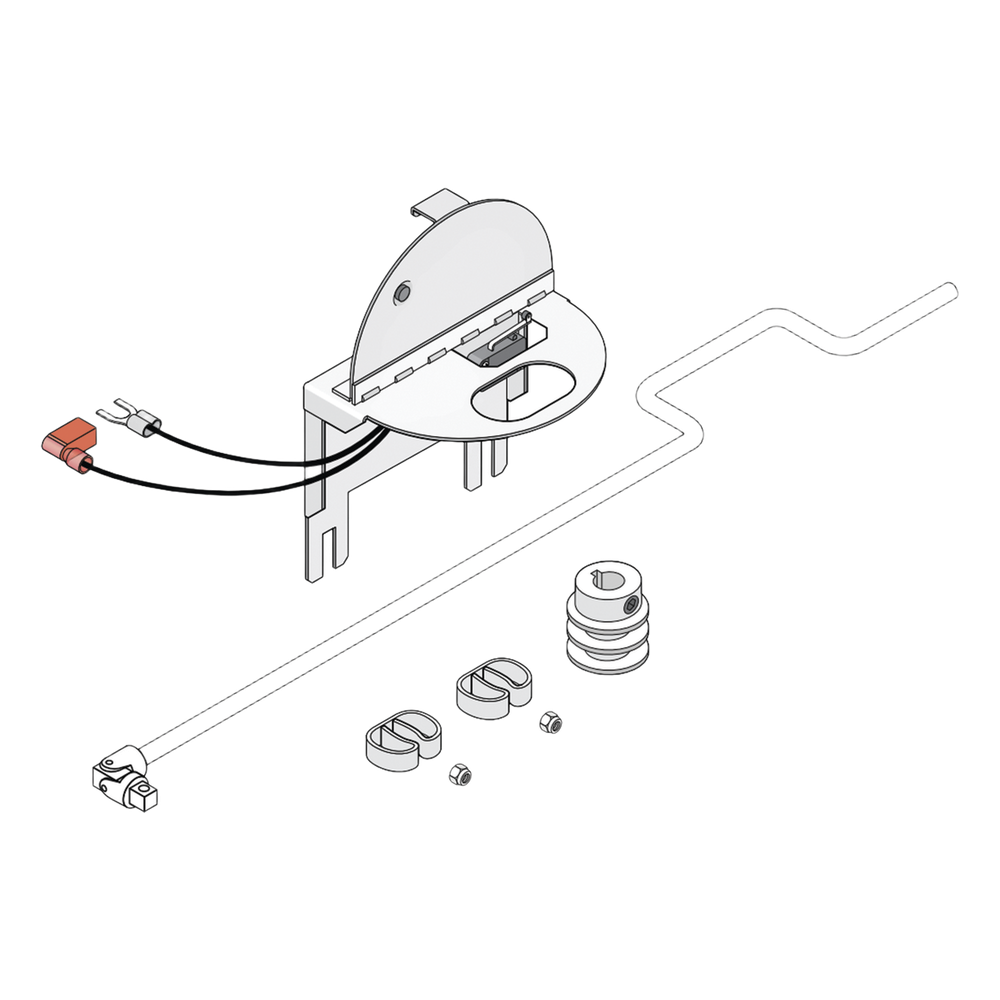 [1601-270] Kit de Operación Manual para Barrera 1601 - DKS DOORKING 1601270