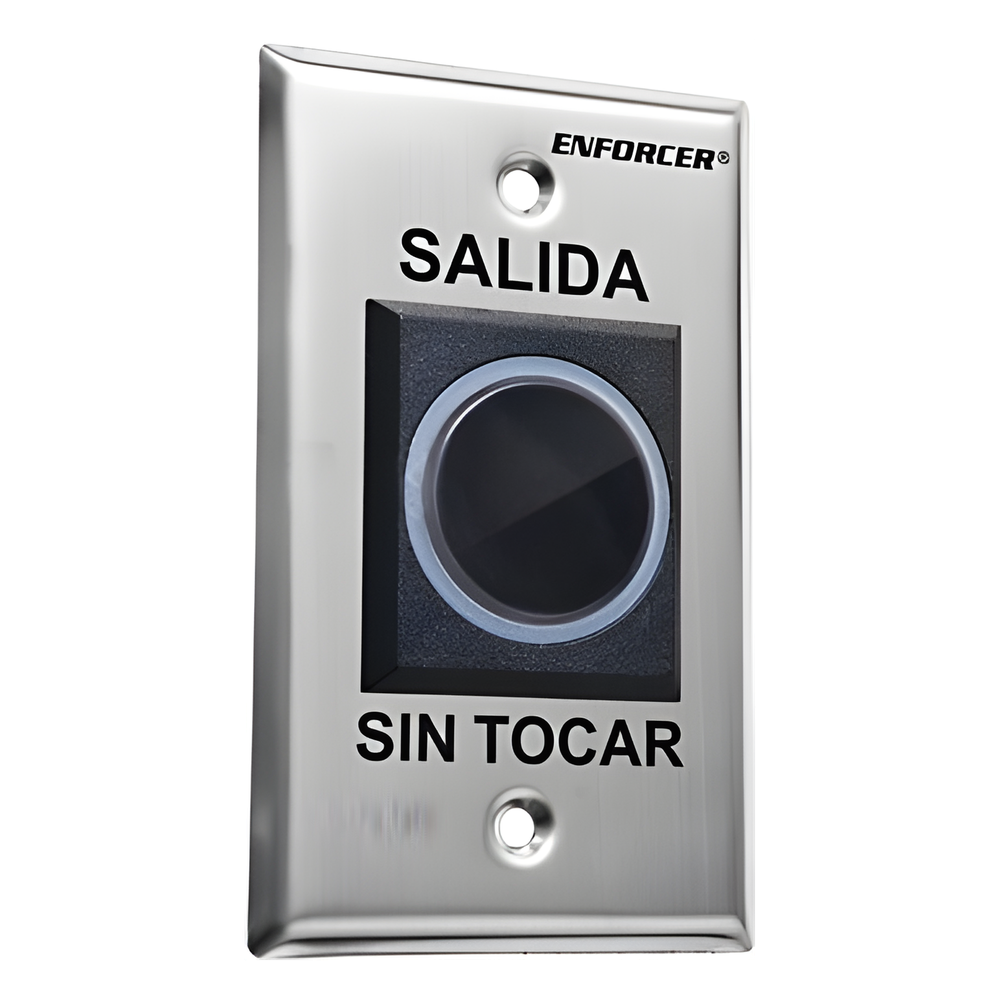 [SD-927-PKCNSQ] Botón de Salida sin Contacto Sensor IR Iluminado Normalmente Abierto y Cerrado Dis - ENFORCER SECOLARM SD927PKCNSQ