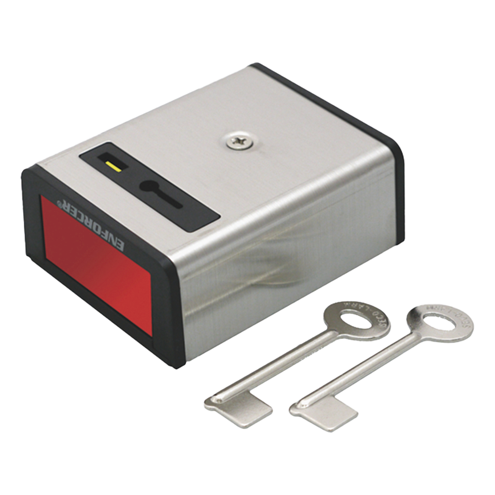 [SS-078Q] Botón de Pánico Enclavado Restablecimiento Manual con Llave Normalmente Abierto Cu - ENFORCER SECOLARM SS078Q