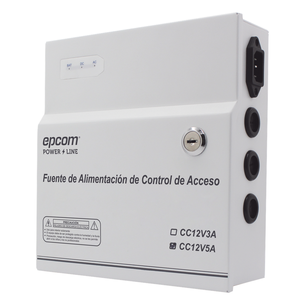 [AC-PS-T12-05] Fuente de Poder EPCOM POWERLINE AC-PS-T12-05 – 1 Salida 11-15 Vcc
