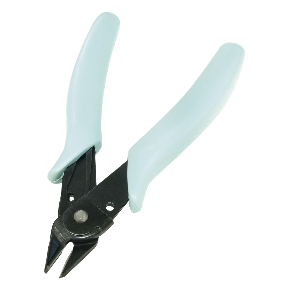 [EP25P] Pinza de Corte Micro de 5" (125 Mm). Acero C Mango Ergonómico de Pvc. Uso Electrón - EPCOM POWERLINE EP25P