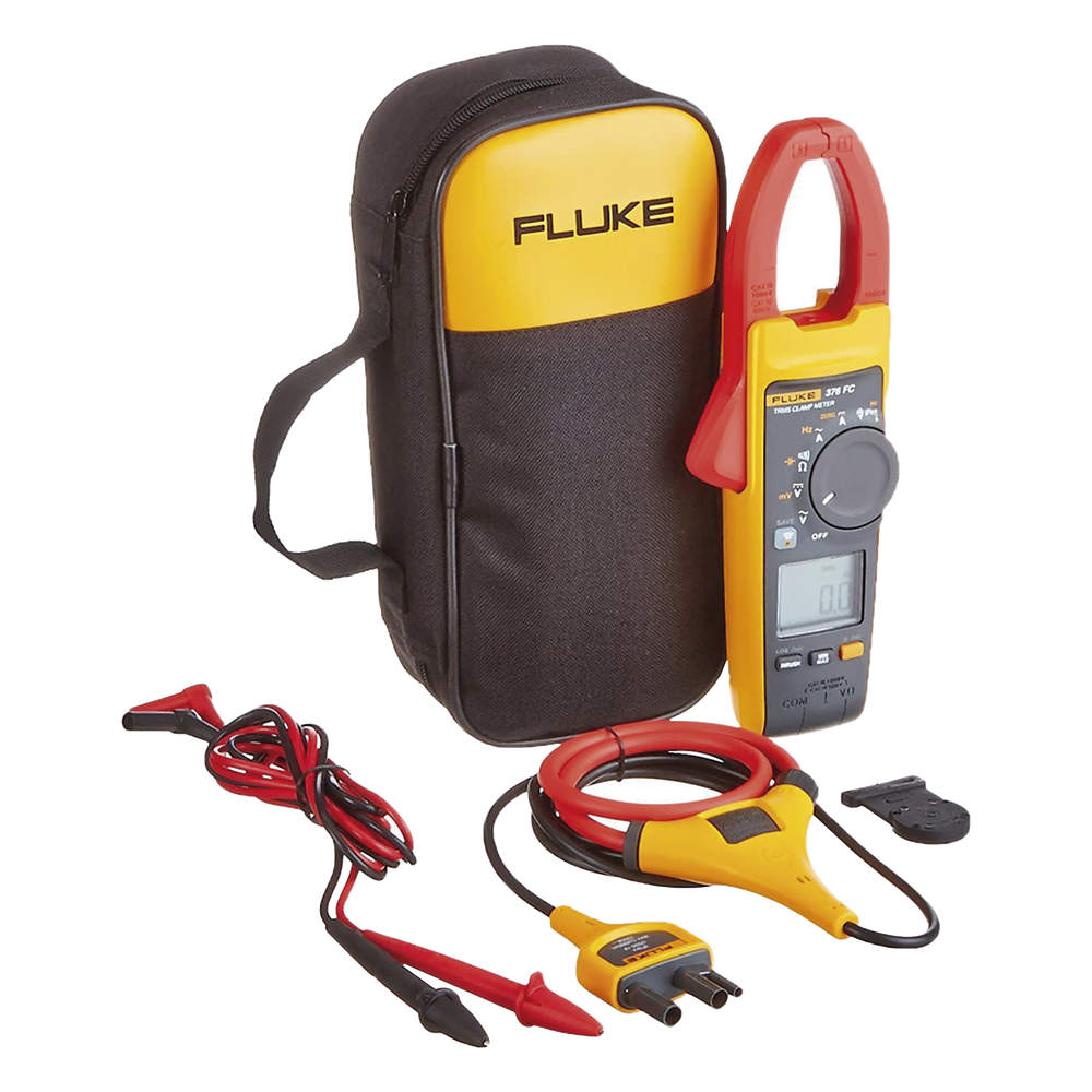 [FLUKE-376FC] Amperimetro de Gancho, para Medida de Corriente en CA de 999 a y Tensión en CA y C - FLUKE FLUKE376FC