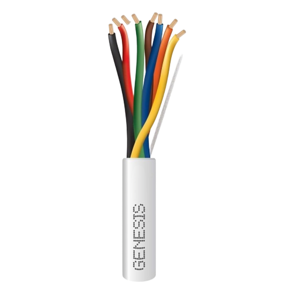 [3117-1012] Carrete de 305 Metros (1000 Pies) Cable de Cobre 8 X 18 AWG Plenum para Interior C - GENESIS 31171012