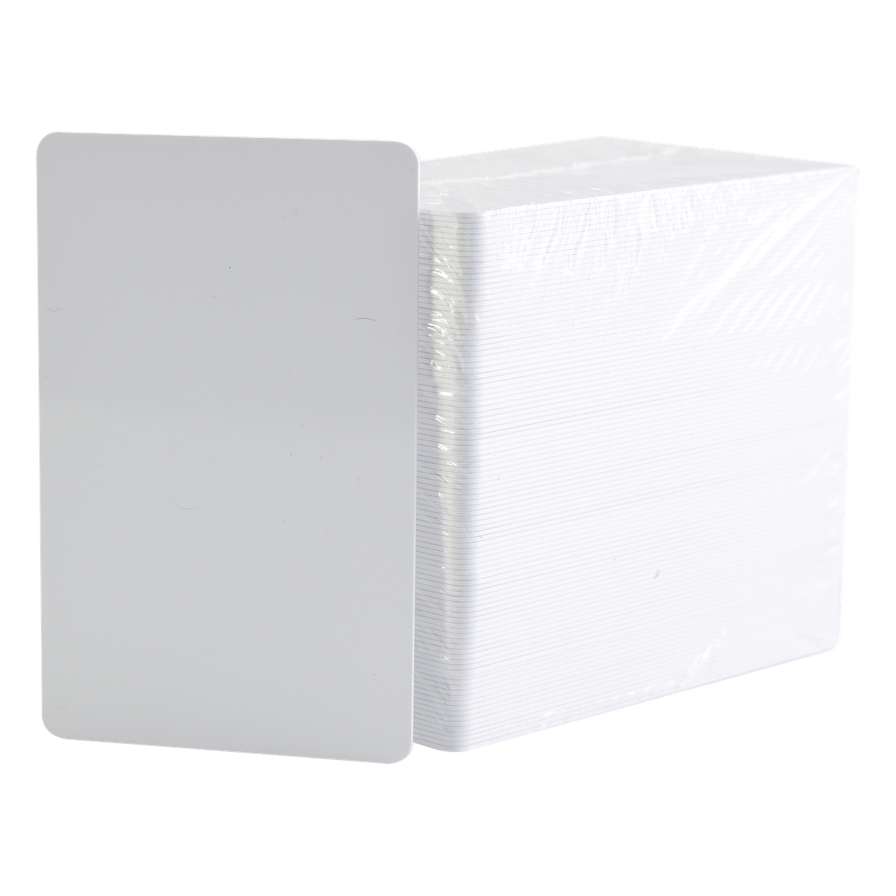 [82266] Paquete de 500 Tarjetas Ultracard 10 Milesimas Grosor Adhesivas Imprimibles por Un - HID 082266