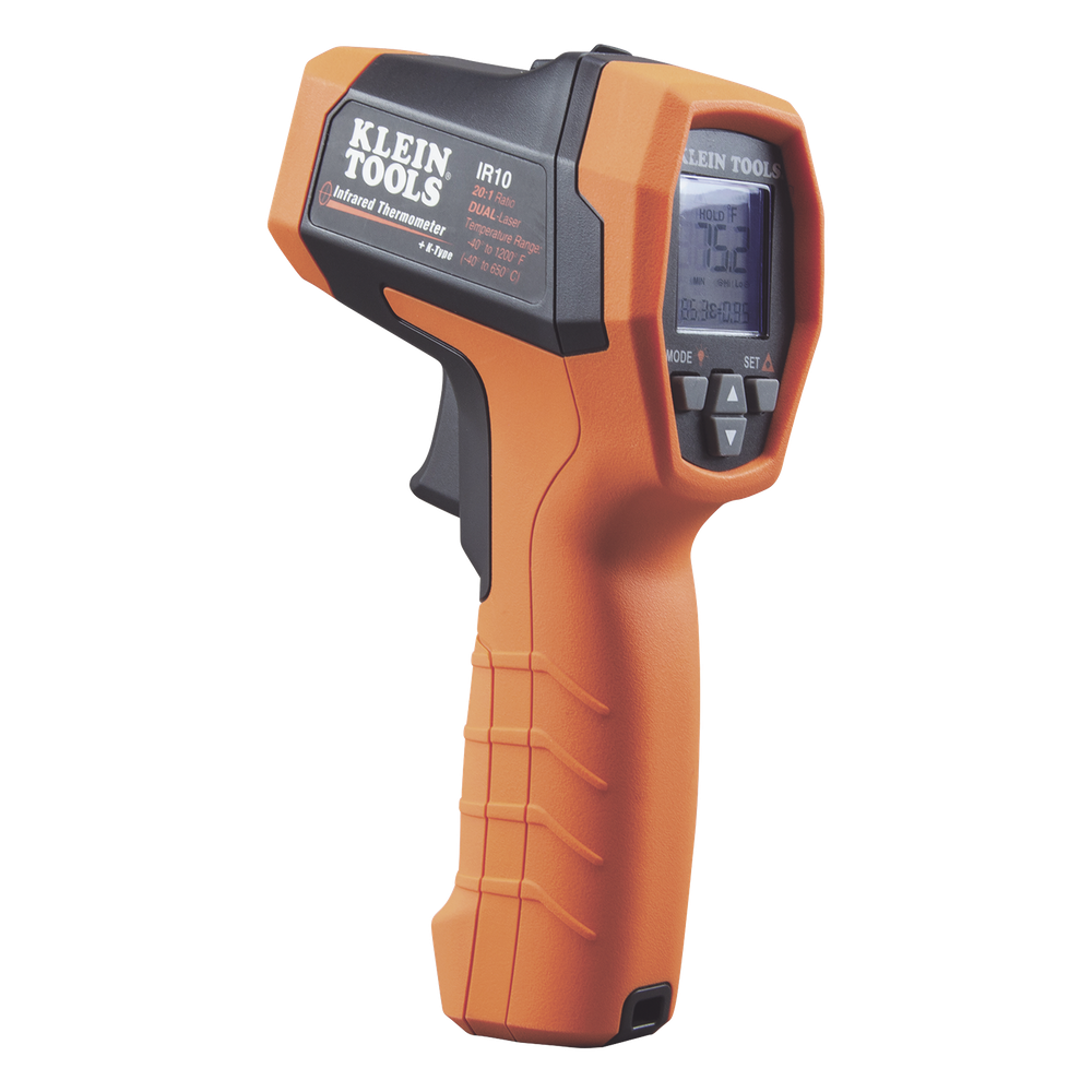 [IR-10K] Termómetro Infrarrojo de Doble Láser 20:1. (-40° a 650° C) - KLEIN TOOLS IR10K