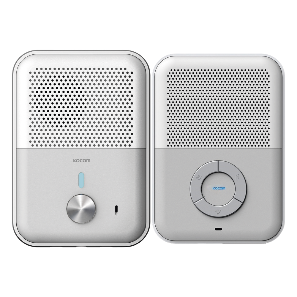 [KDP-Q81K] Kit de Audioportero Manos Libres y Frente de Calle, Nuevo Diseño - KOCOM KDPQ81K
